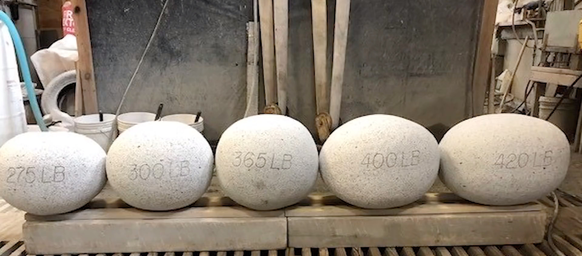 Stones to be used at the ASC 2020