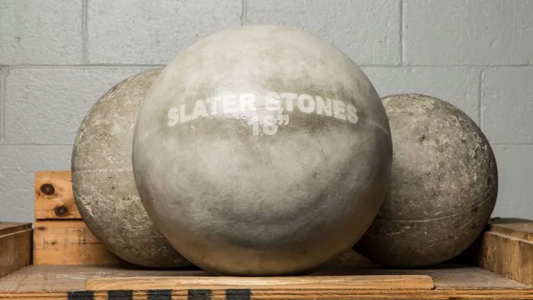 A set of 3 Slater Atlas Stones